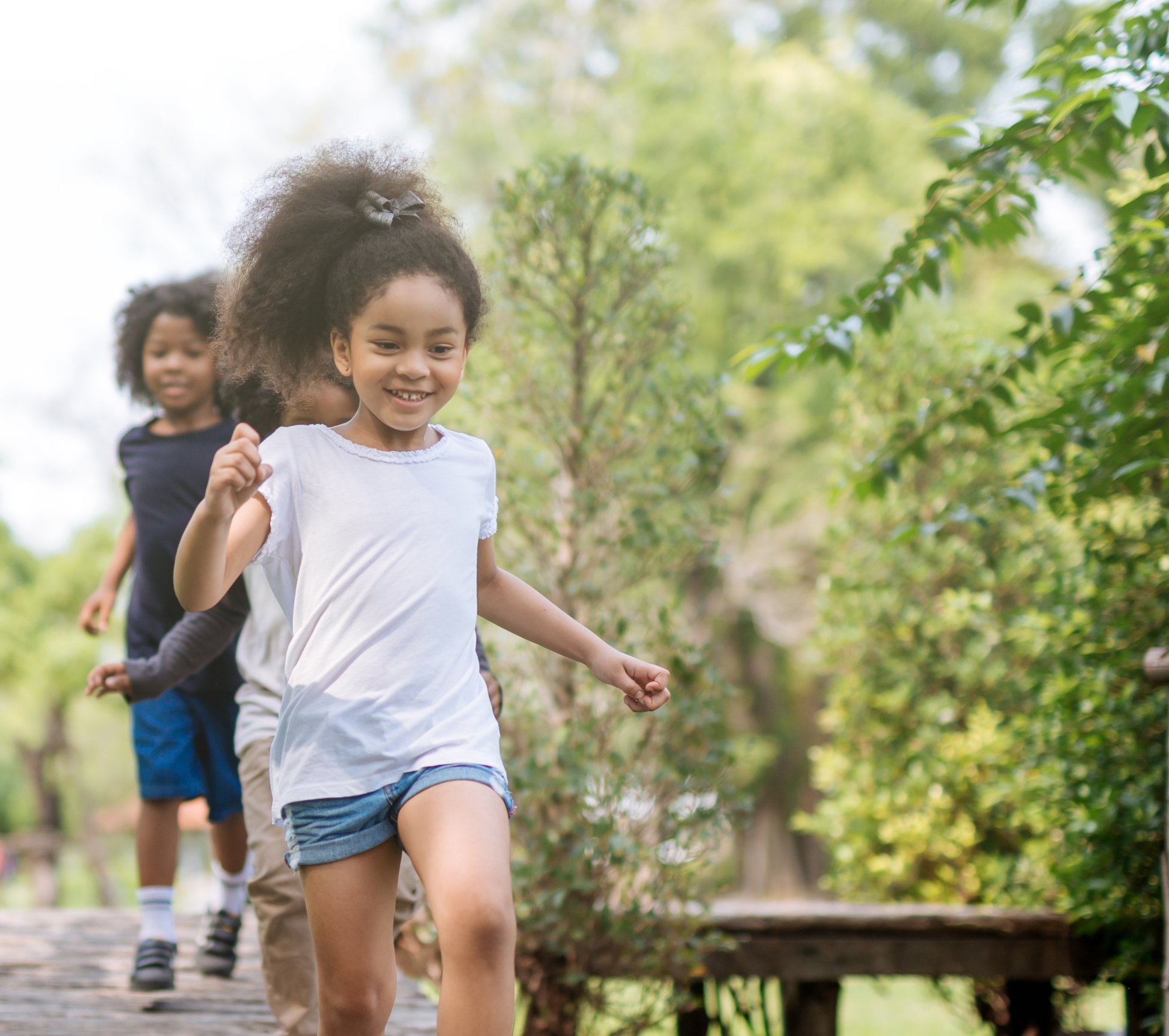 Kids Playing Outside